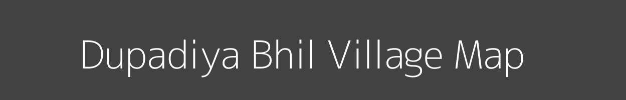 Map of Dupadiya Bhil Village in Madhya Pradesh Image