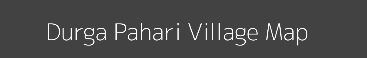 Map of Durga Pahari Village in Jharkhand Image