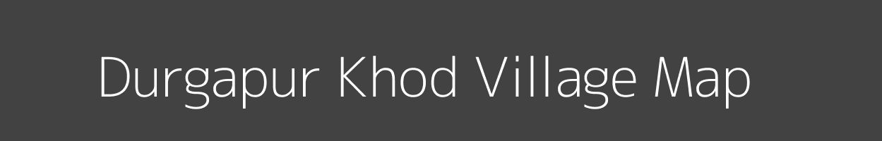 Map of Durgapur Khod Village in Madhya Pradesh Image