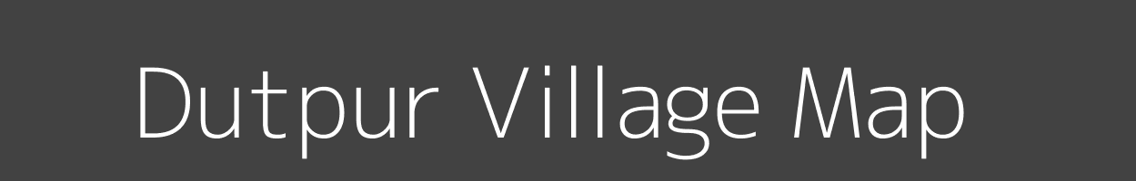 Map of Dutpur Village in Uttar Pradesh Image