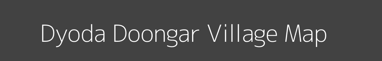 Map of Dyoda Doongar Village in Rajasthan Image
