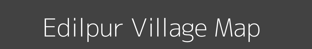 Map of Edilpur Village in Uttar Pradesh Image