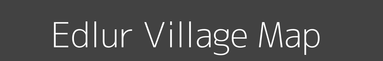 Map of Edlur Village in Karnataka Image