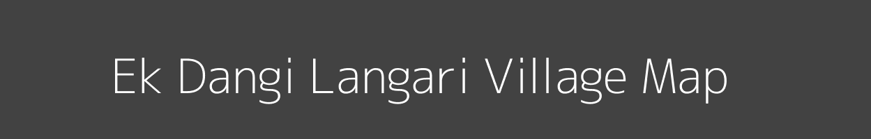 Map of Ek Dangi Langari Village in Uttar Pradesh Image