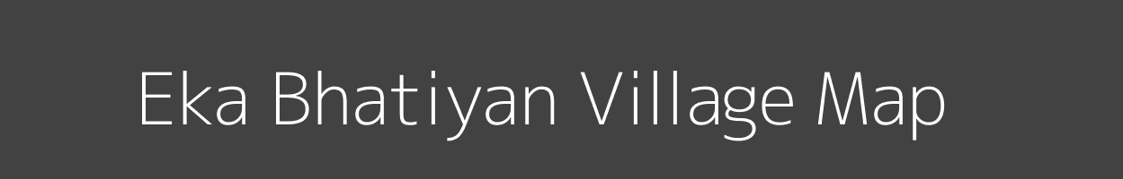 Map of Eka Bhatiyan Village in Rajasthan Image