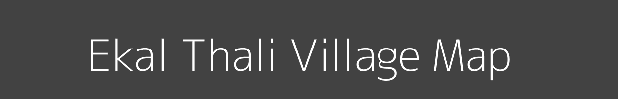 Map of Ekal Thali Village in Rajasthan Image