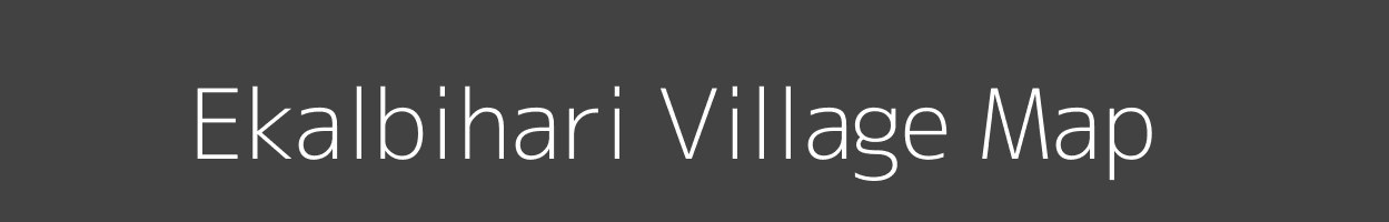 Map of Ekalbihari Village in Madhya Pradesh Image