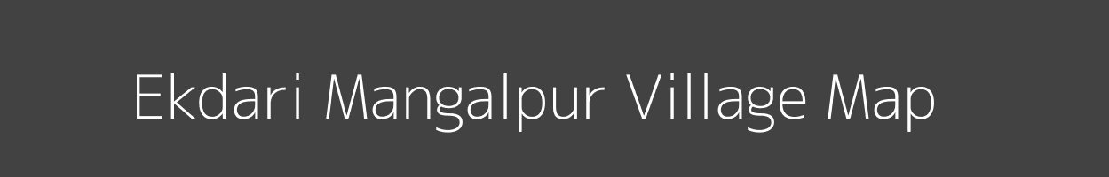 Map of Ekdari Mangalpur Village in Bihar Image