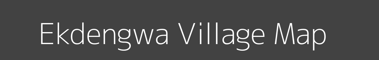 Map of Ekdengwa Village in Uttar Pradesh Image