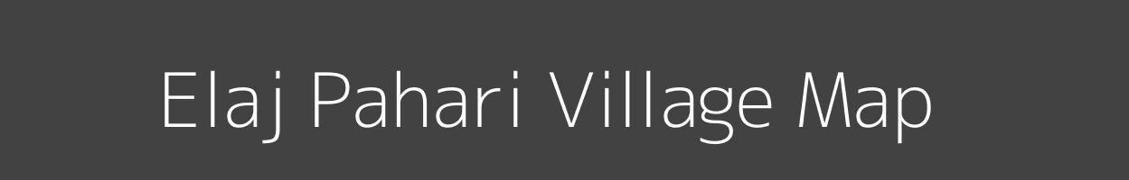 Map of Elaj Pahari Village in Jharkhand Image