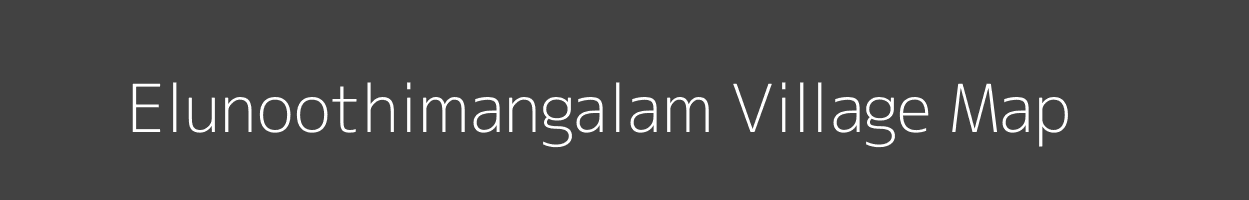 Map of Elunoothimangalam Village in Tamil Nadu Image