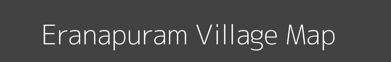 Map of Eranapuram Village in Tamil Nadu Image
