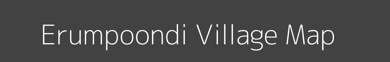 Map of Erumpoondi Village in Tamil Nadu Image