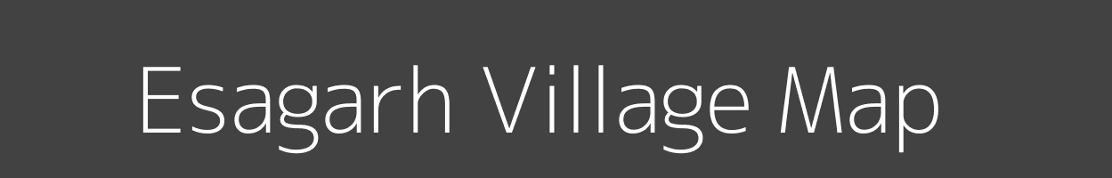 Map of Esagarh Village in Madhya Pradesh Image