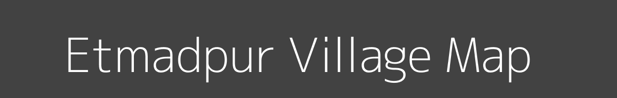 Map of Etmadpur Village in Uttar Pradesh Image