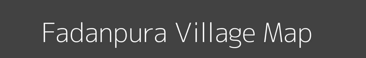 Map of Fadanpura Village in Rajasthan Image