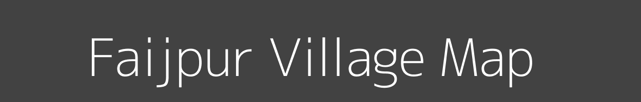 Map of Faijpur Village in Uttar Pradesh Image