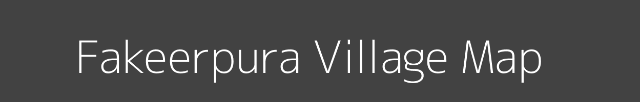 Map of Fakeerpura Village in Rajasthan Image