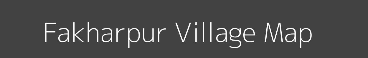 Map of Fakharpur Village in Uttar Pradesh Image