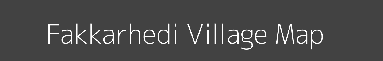 Map of Fakkarhedi Village in Uttarakhand Image