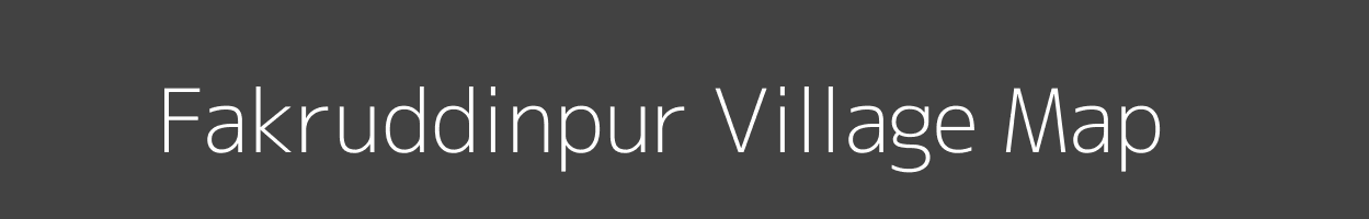 Map of Fakruddinpur Village in Uttar Pradesh Image