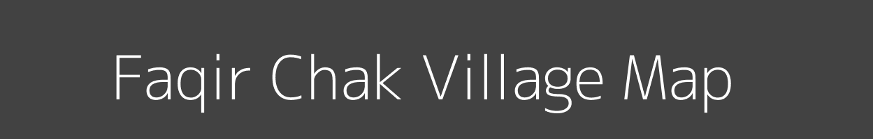 Map of Faqir Chak Village in Bihar Image