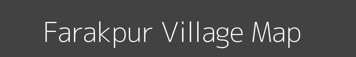 Map of Farakpur Village in West Bengal Image