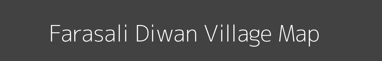 Map of Farasali Diwan Village in Madhya Pradesh Image