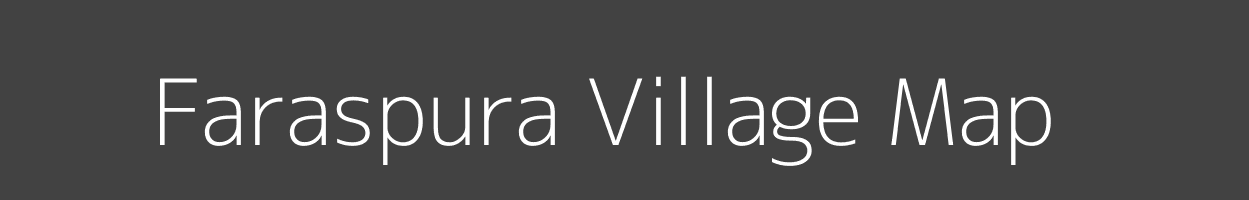 Map of Faraspura Village in Madhya Pradesh Image