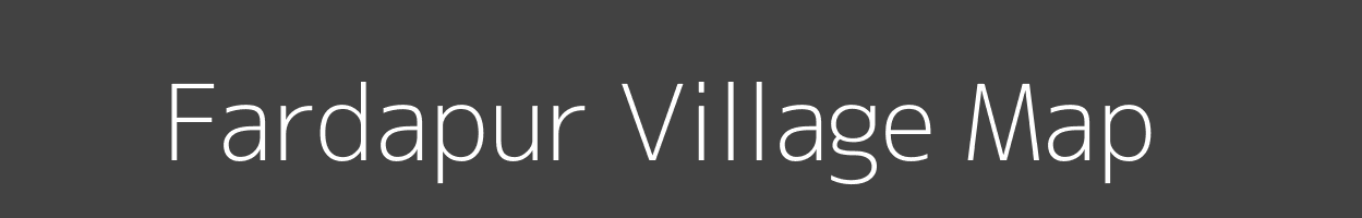 Map of Fardapur Village in Uttar Pradesh Image