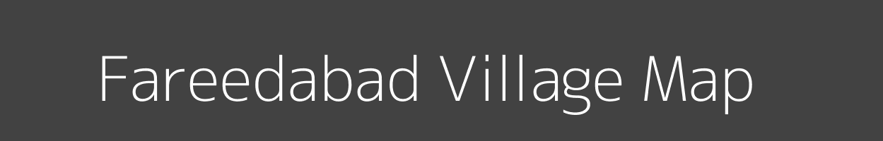 Map of Fareedabad Village in Uttar Pradesh Image