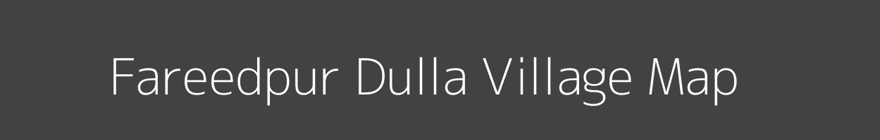 Map of Fareedpur Dulla Village in Uttar Pradesh Image