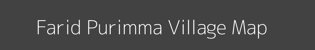 Map of Farid Purimma Village in Uttar Pradesh Image