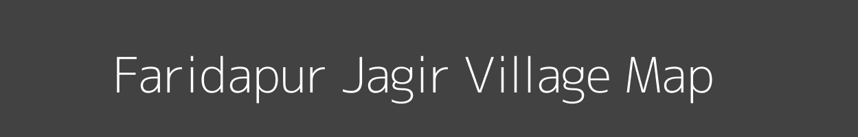 Map of Faridapur Jagir Village in Uttar Pradesh Image