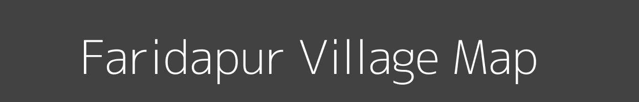 Map of Faridapur Village in Uttar Pradesh Image