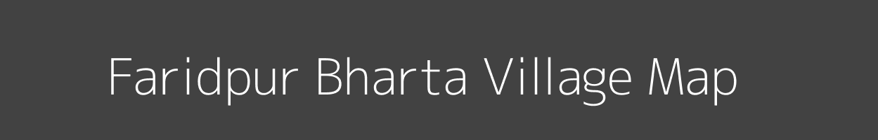 Map of Faridpur Bharta Village in Uttar Pradesh Image