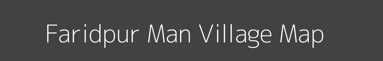 Map of Faridpur Man Village in Uttar Pradesh Image