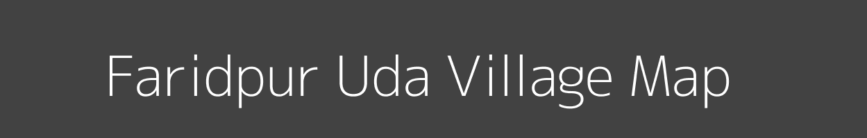 Map of Faridpur Uda Village in Uttar Pradesh Image