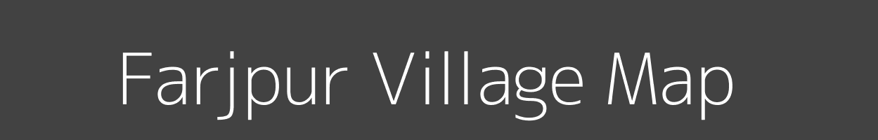 Map of Farjpur Village in Uttar Pradesh Image