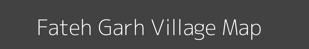 Map of Fateh Garh Village in Uttar Pradesh Image