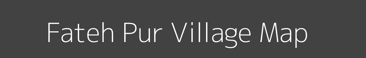 Map of Fateh Pur Village in Jammu and Kashmir Image