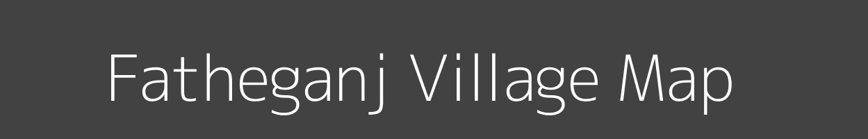 Map of Fatheganj Village in Uttar Pradesh Image