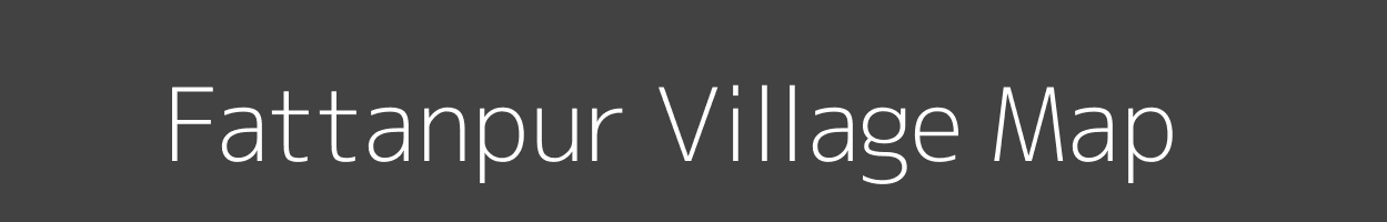 Map of Fattanpur Village in Uttar Pradesh Image