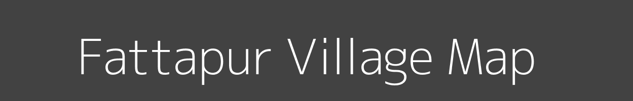 Map of Fattapur Village in Uttar Pradesh Image