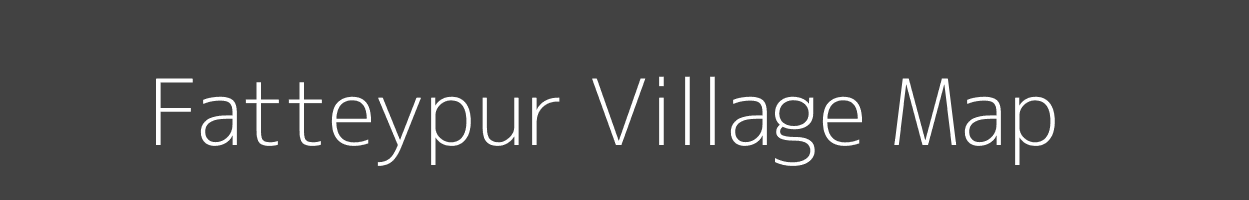 Map of Fatteypur Village in Uttar Pradesh Image