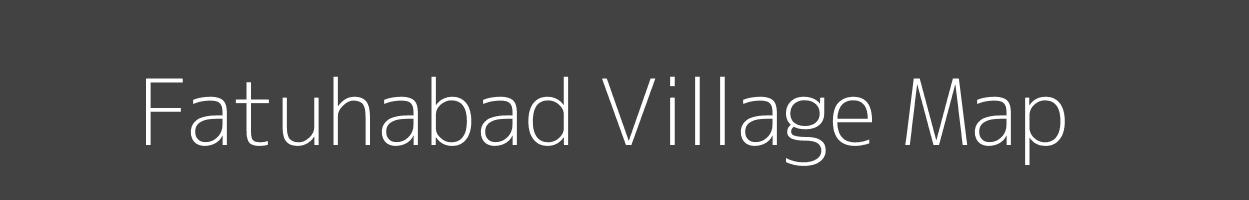 Map of Fatuhabad Village in Uttar Pradesh Image