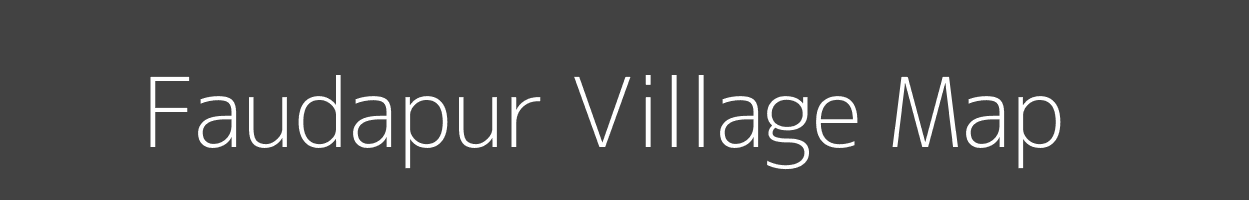 Map of Faudapur Village in Uttar Pradesh Image