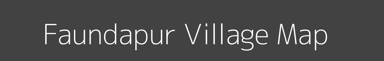 Map of Faundapur Village in Uttar Pradesh Image