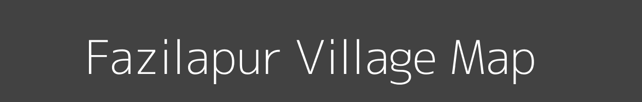 Map of Fazilapur Village in Uttar Pradesh Image