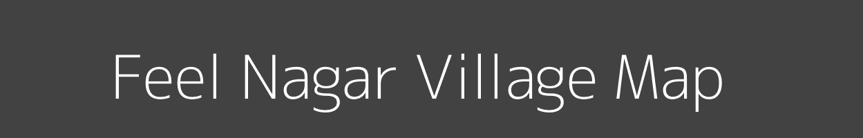 Map of Feel Nagar Village in Uttar Pradesh Image